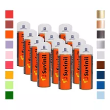 Kit 12x Tinta Spray Sua Arte 400ml Suvinil - Cores