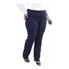 Calça Social Plus Size Feminina - Roupa Tamanho 50-52-54