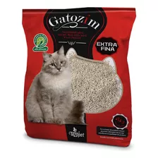 5 Areias Higiênica Sanitária Gato Gatozim 4kg - Extra Fina.