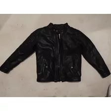 Campera Cuero Niño(tipo Motoquera)tremenda!