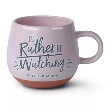 Friends - Rather Be Watching - Oval Mug 370ml Darkside Bros