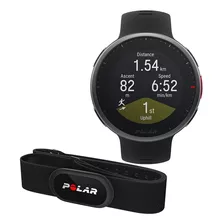 Reloj Polar Vantage V2 Gps Black M/l + Banda Cardiaca H10