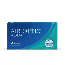 Lente De Contacto Air Optix Aqua Caja Con 6 Piezas Mensual