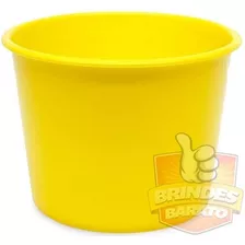 30 Baldinhos De 1,5l - Baldes Para Personalizar - Amarelo