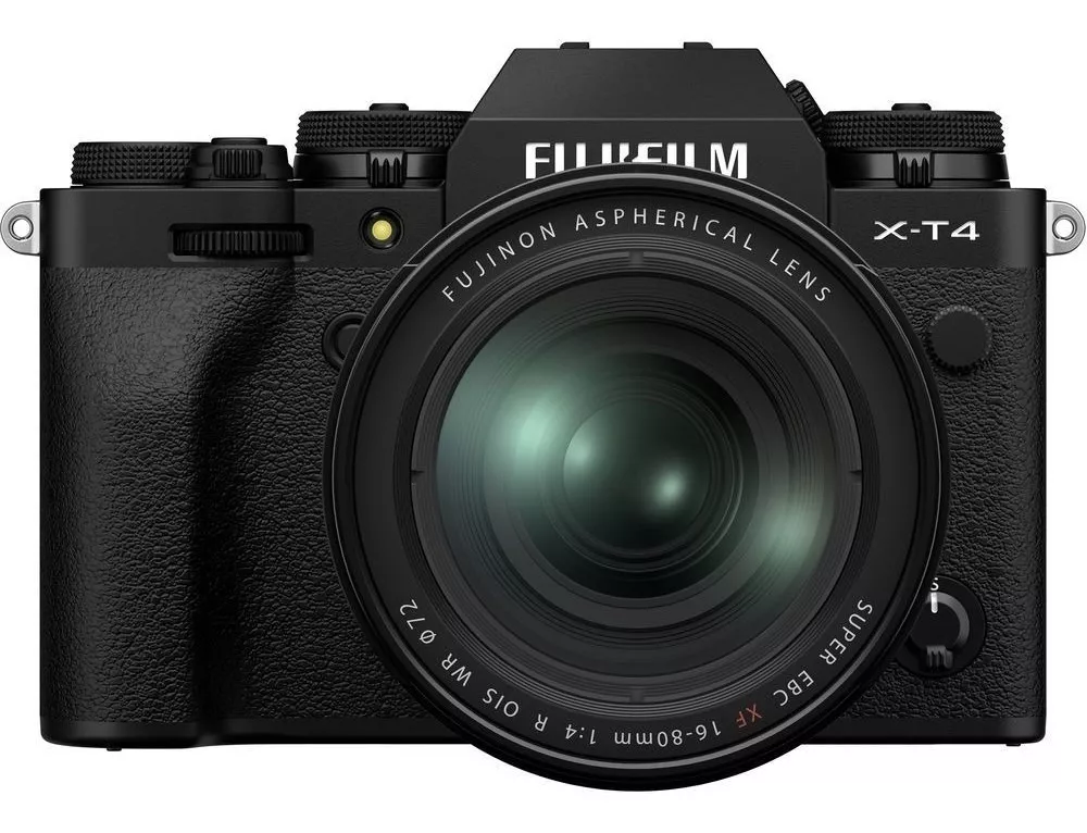 Câmera Fujifilm X-t4 Kit 16-80mm F/4 R Ois Wr Preto