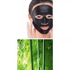 Máscaras Faciales Comprimidas Carbón De Leña De Bambú X50