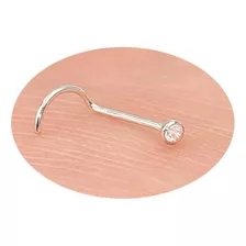 Piercing Nariz Nostril Pedrinha 2mm Mini Prata 925 Original