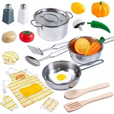 Cocina Pretend - Juego De Accesorios Para Cocina, Juguetes C