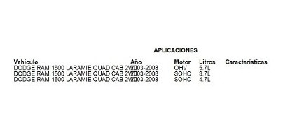 Cable Selector Dodge Ram 2500 2009 5.9l Diesel Mopar Foto 10