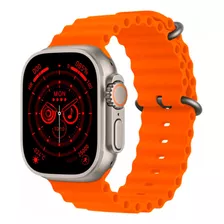 Relógio Smartwatch Feminino T800 Pro Atualizado Laranja