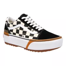 Sneaker Casual 057457pr Goma Niñas Caminar Mucho Agujetas