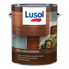 Protector Para Madera Lusol 1 Litro Varios Colores