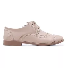 Sapato Sapatinha Oxford Feminino Couro Legitimo Confortavel