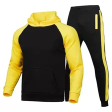 Conjunto Deportivo Para Hombre Sudadera Y Pants Qx308