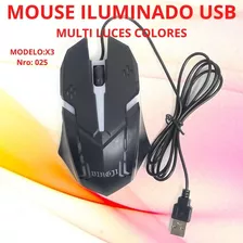 Mouse Usb Con Cable Economico
