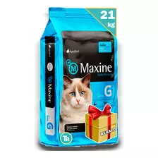 Ración Para Gato Maxine Adulto 21kg + Obsequio+ Envío Gratis