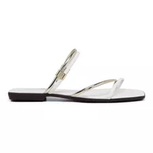 Sandalias Feminina Rasteirinha Branco Chinelo Branco Menina