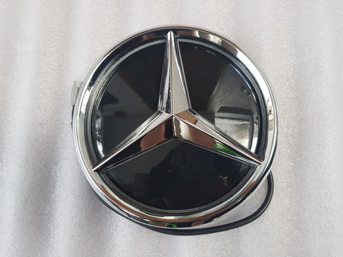 Emblema Led Nuevo Mercedes Benz Iluminado Espejo Pro Racing  Foto 3