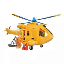 Smoby - 109251002002 - Helicóptero Fireman Sam - Figurita Wa