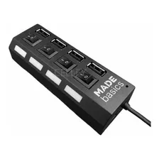 Hub Usb 4 Portas 2.0 Extensor Com Chave Seletora Speed High