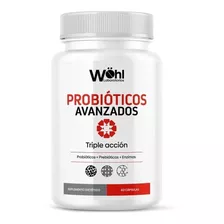 Probioticos Avanzados + Enzimas Digestivas, Premium Wohl.