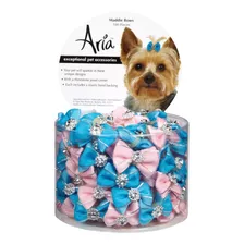 Aria Maddie Lazos Para Perros, 100-piece Canisters