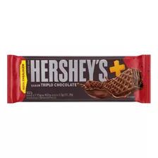 Wafer Recheio E Cobertura Triplo Chocolate Hershey's Mais Pacote 102g