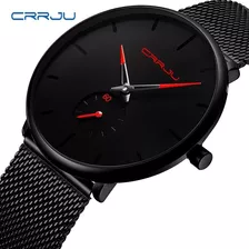 Relojes De Cuarzo Ultradelgados Simples Crrju 2150a