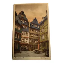 Postal Antigua Frankfurt Alemania Jacobs Kunstanstalt Nº2291