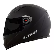 Capacete Masculino Ls2 Ff358 Monocolor Azul Fosco Lançamento