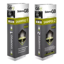 Set De Shampoo Sistema Gb, Shampoo 1 Y 2 Caida De Cabello