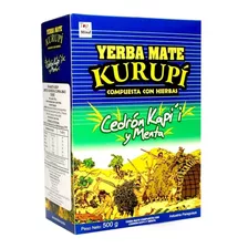 Erva-mate Tereré Kurupi Com Menta E Capim Limao 500g