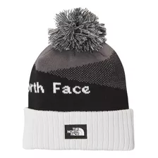 The North Face Gorro Con Pompón Reciclado Mujer Gris Heather