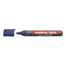 Marcador Pizarra Edding 360 Recargable X10unid Flipchart Color Azul