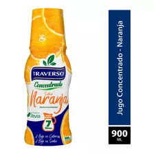 Jugo Concentrado Traverso - Sabor Naranja 900ml