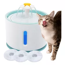 Bebedouro Automático Pet Gato 3 Filtro Água Purifica Pwd-6p