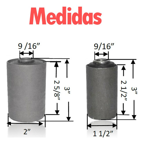 4 Bujes Muelles Gmc Bravada Jimmy Blazer Envoy 1995 - 2005 Foto 2