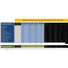 Calculo De Orçamento De Pinturas