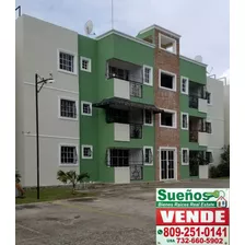 Sueños Bienes Raíces Real Estate, Vende Apartamento, Segundo Nivel, Economico, En Gurabo, Santiago, Rep. Dom. (d.fresa)