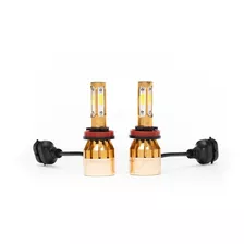 Kit Luces Led 4 Lados Caras S6 4d Cob Faros H7 H11 9006 Auto