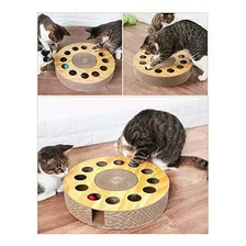 Juguete - Cat Toy With Sturdy Scratching Pads And 2 Jingly B