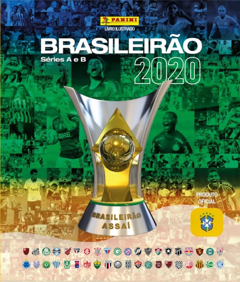 40 Álbuns Digitalizados Campeonato Brasileiro 1969-2020