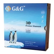 Filamento 3d Pla G&g De 1.75mm Y 1kg Blanco