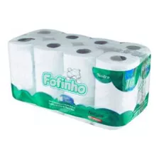 Papel Higiênico Fofinho Folha Dupla Pack Com 16 Rolos De 30m