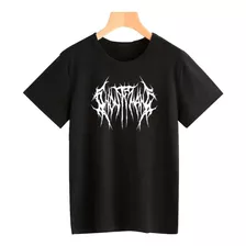 Remera Negra Algodón 100% - Ghostmane