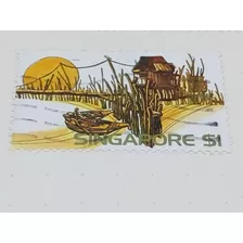 Estampilla Singapur 1042 A1