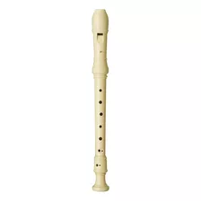 Flauta Dulce Soprano Yamaha Yrs23 Plástico Color Beige 