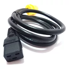 Cable Poder Ups Pdu C19 A Nema 6-15p Leviton Amarillo 1.8mt