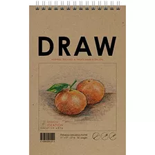 Cuadernos - Drawing: Premium Paper Drawing Book For Pencil, 