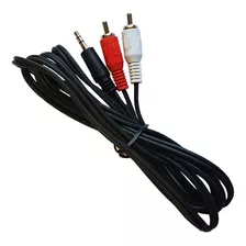 Cable De Audio Miniplug 3.5mm Stereo A 2 Rca 